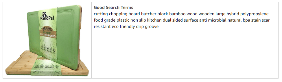 Good Search Terms