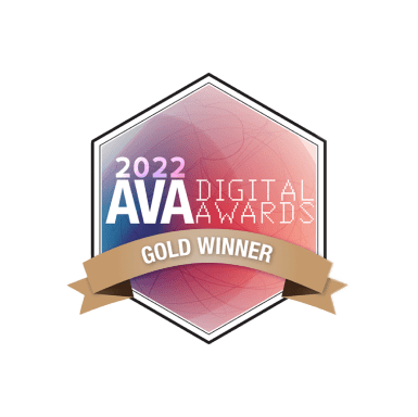 2022 AVA Digital Awards Gold Winner