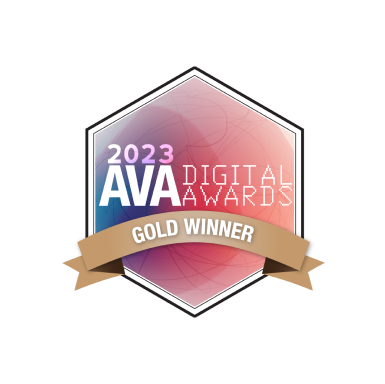 2023 AVA Digital Awards Gold Winner