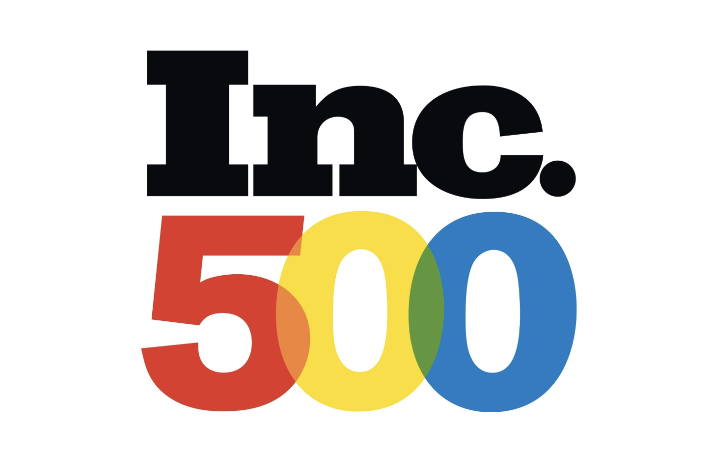 The Inc.500 colorful logo