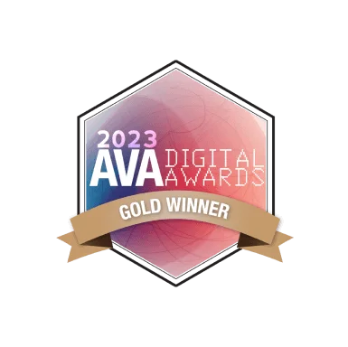 2023 AVA Digital Awards Gold Winner