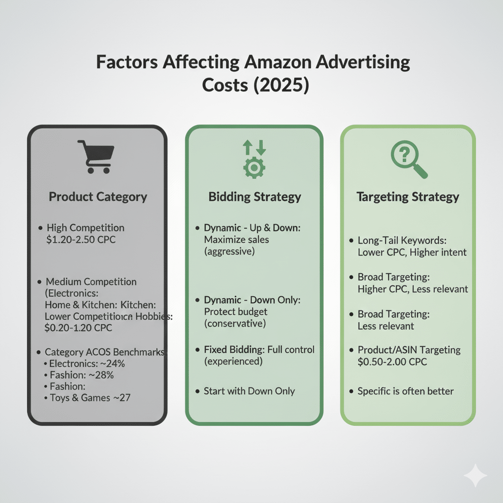 An infographic detailing Amazon PPC strategy